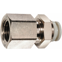 Bulkhead Connector 4mm to 1/4