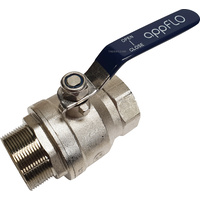 Brass Ball Valve M&F with SS Lever