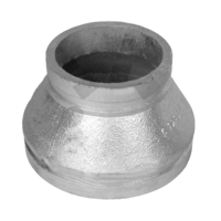 Roll Groove Concentric Reducer Galvanised
