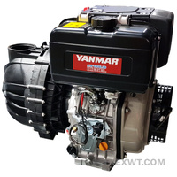 Yanmar L100E  3” Hypro Self-Priming Polypropylene Pump. Electric Start