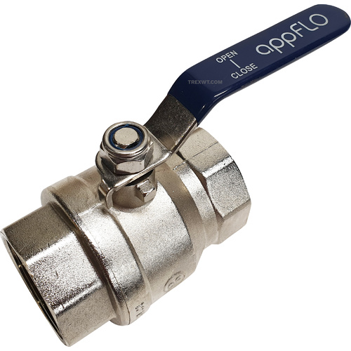 Brass Ball Valve F&F with SS Lever