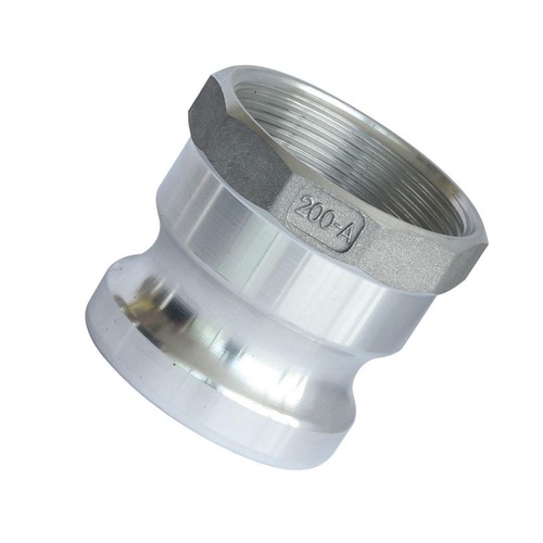 Type A Camlock - Male Camlock X Female BSP - Aluminium
