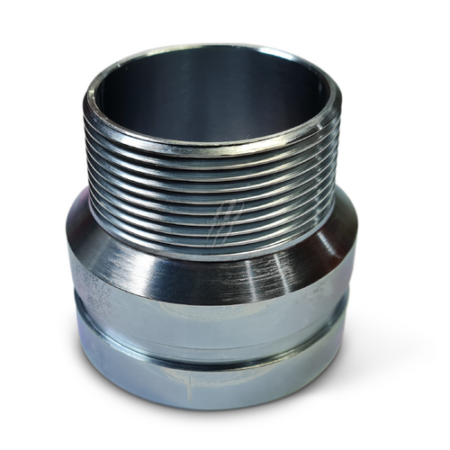 Roll Groove reducing nipple NPT 80mm (3") Groove to 65mm(2.5") NPT Male