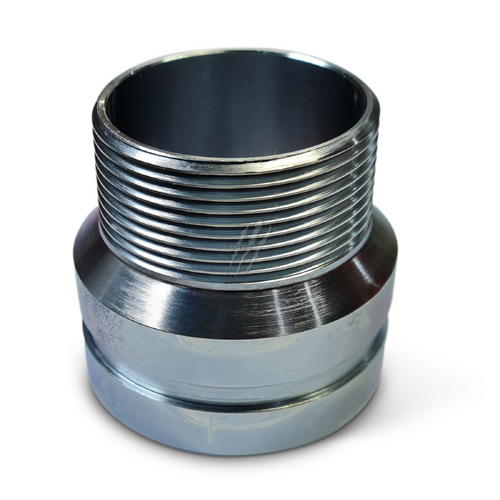 Roll Groove reducing nipple NPT 80mm (3") Groove to 65mm(2.5") NPT Male