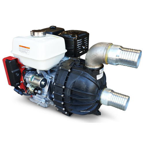 Honda GX390E  3” Hypro Self-Priming Polypropylene Pump. Electric Start
