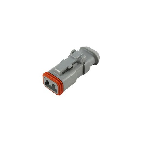 DT06-2S. 2 Pin Male DT Plug with barb